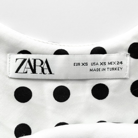 Zara Satin Polkadot Midi Slip Dress - Picture 5 of 13